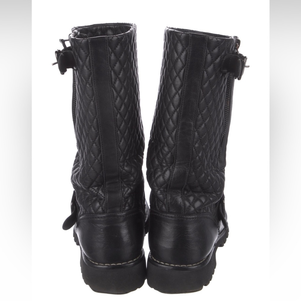 Authentic Chanel Biker Boots - Picture 4 of 7